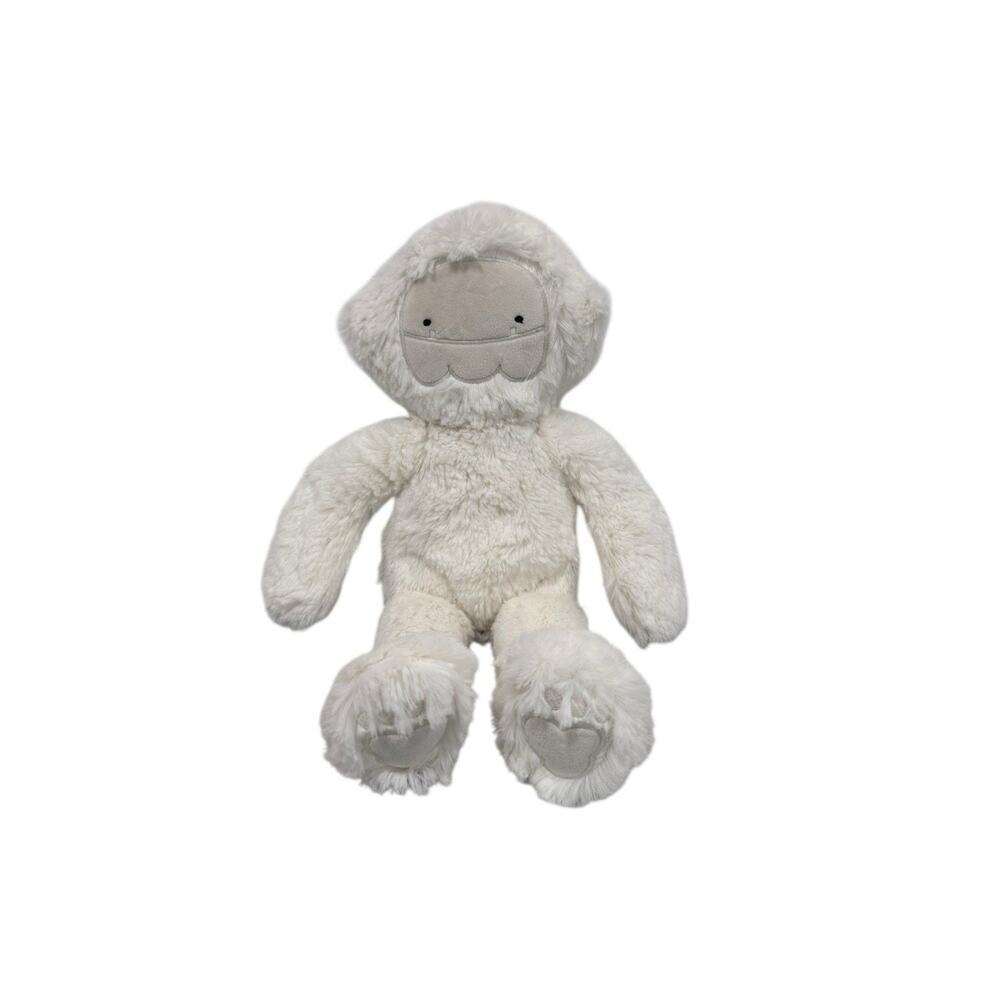 Slumberkins Bigfoot Stuffie Plush White Ivory‎ Yeti Super Soft 12” Doll